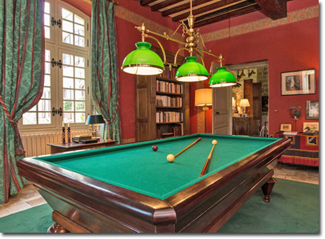 French Billard (billiards) room