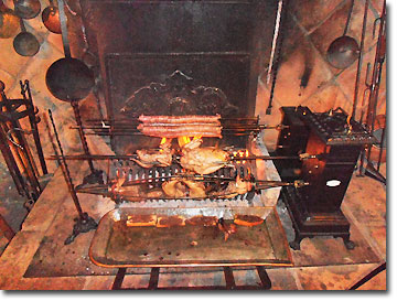 Rotisserie in Bournand kitchen