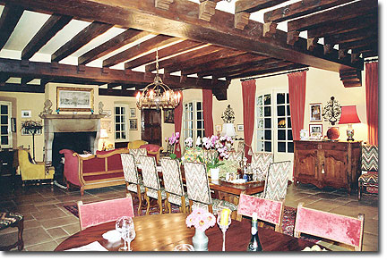Bruyres salon and dining room