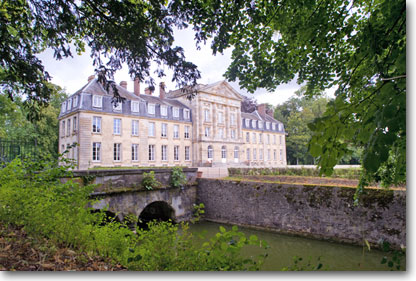 The château and its moat