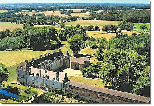 Aerial View of Château du Fraisse