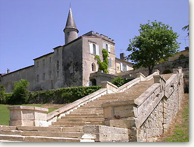 Chteau and grand stairway