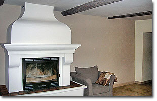 Salon Fireplace