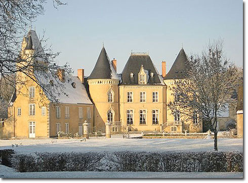 The chteau in Winter